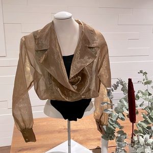 (2/$30) Cactus festive top - Medium